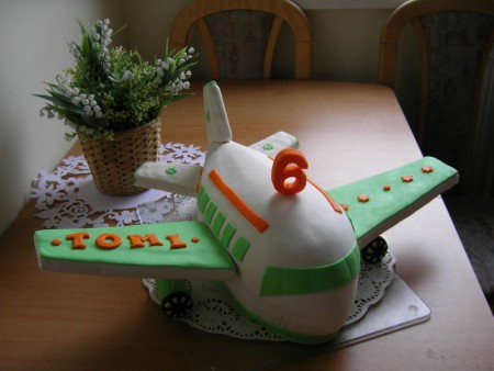 torta lietadlo
